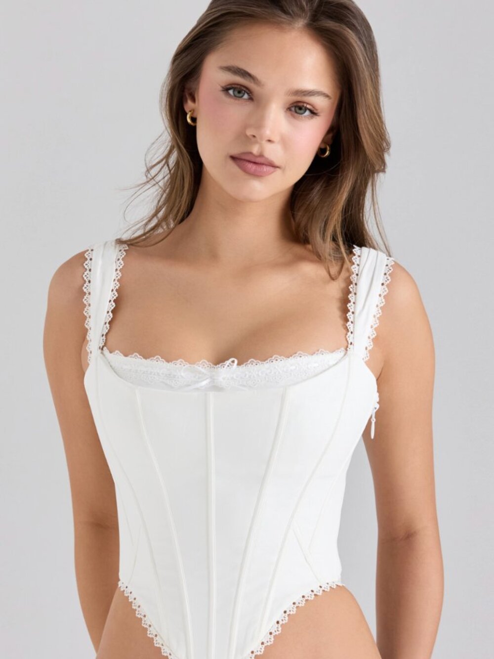 HOUSE OF CB *RARE* - Adina Corset Top (XS) PLUS CUP (NWOT)